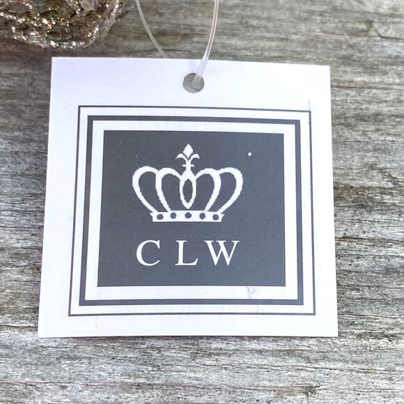 NWT New CLW Catherine Lillywhite's Silver Iridescent Decorative Accent Bird Nest - Picture 11 of 12